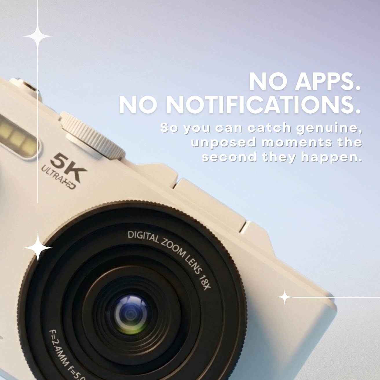 8XIST® Instant Digital Camera